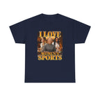 I LOVE WOMEN'S SPORTS SHIRT