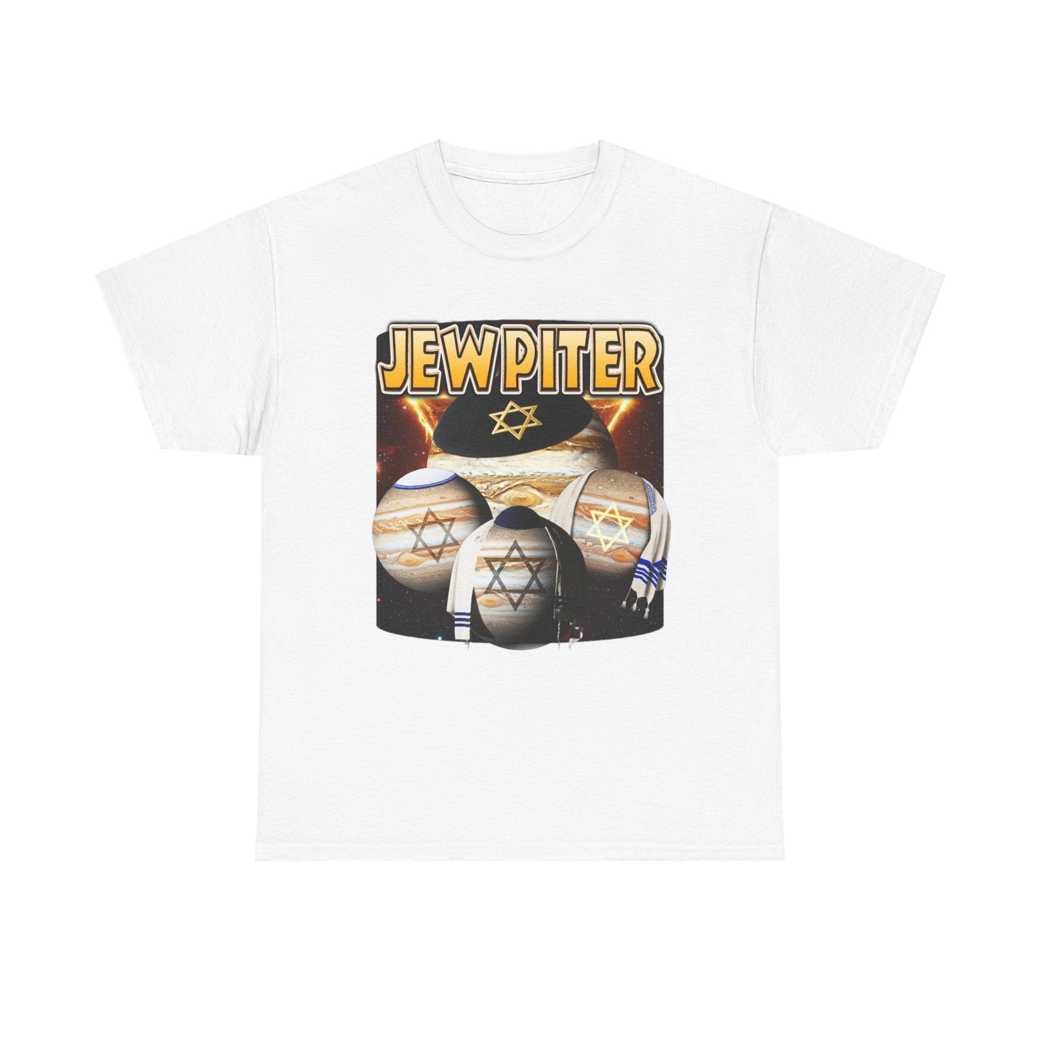 JEWPITER JEWISH THEMED JUPITER SHIRT