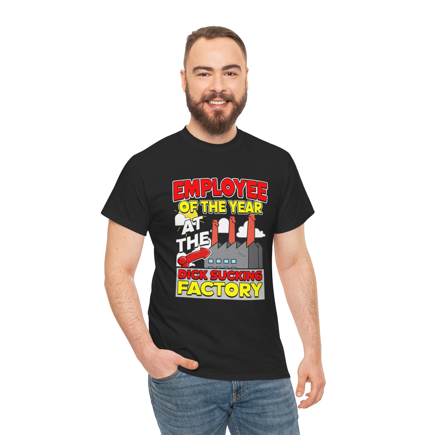 EMPLOYEE OF THE YEAR AT THE DICK SUCKING FACTORY SHIRT