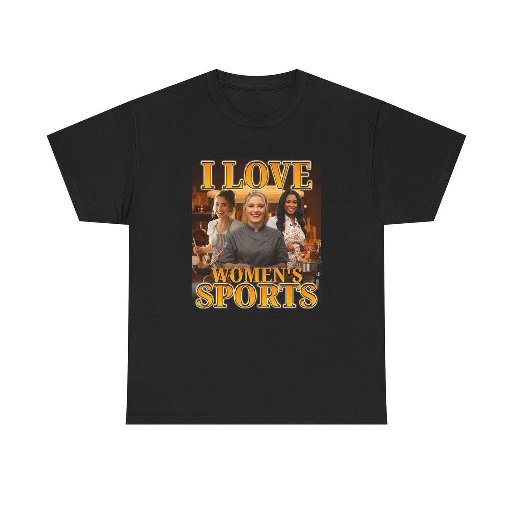 I LOVE WOMEN'S SPORTS SHIRT