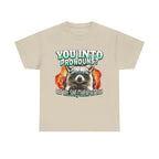 Let Me She/Them Titties Raccoon Pronouns Shirt