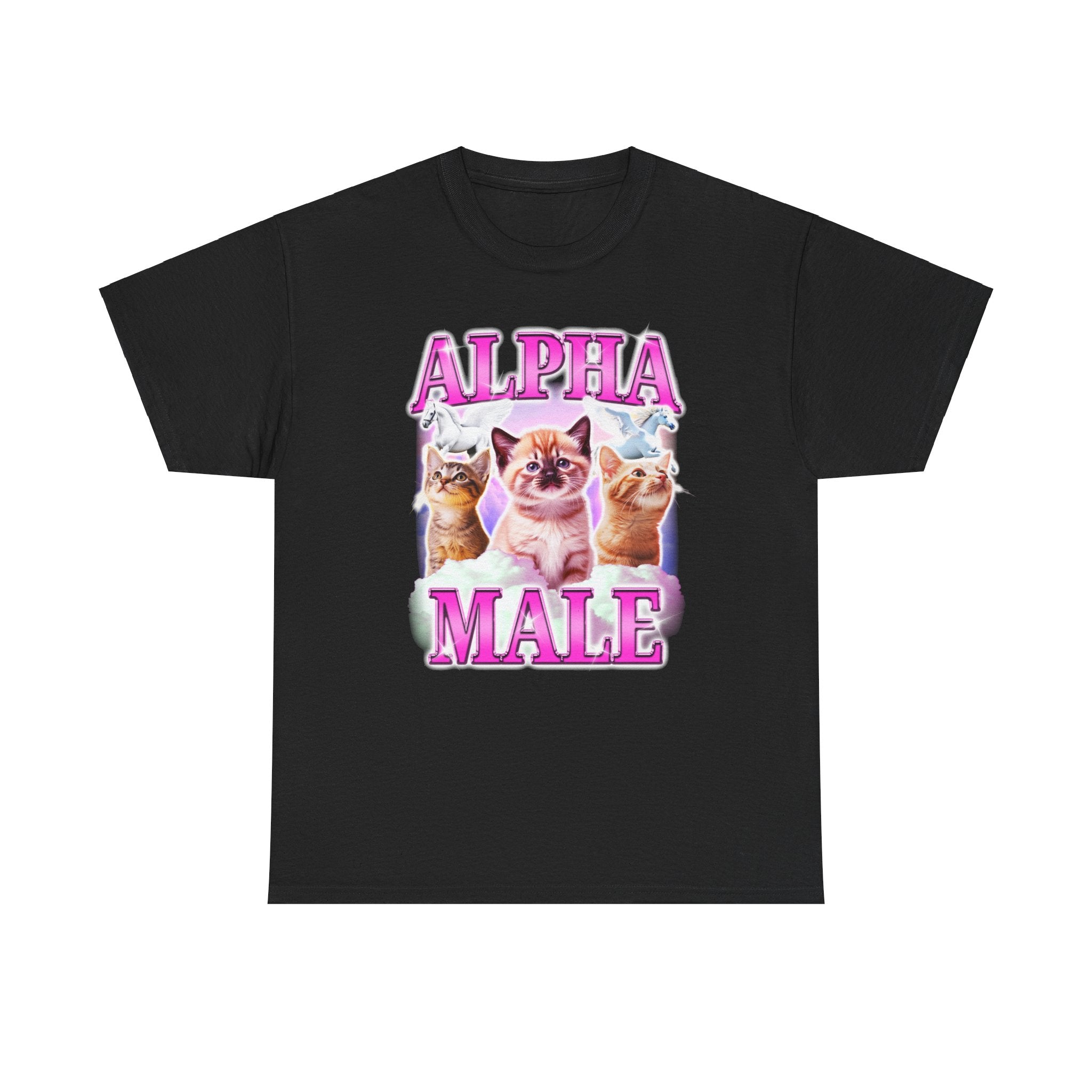 ALPHA MALE CAT RAINBOW UNICORN SHIRT