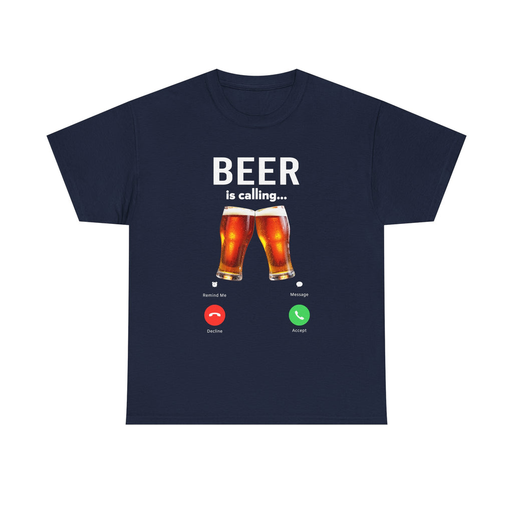 Beer Is Calling Phone Screen Shirt