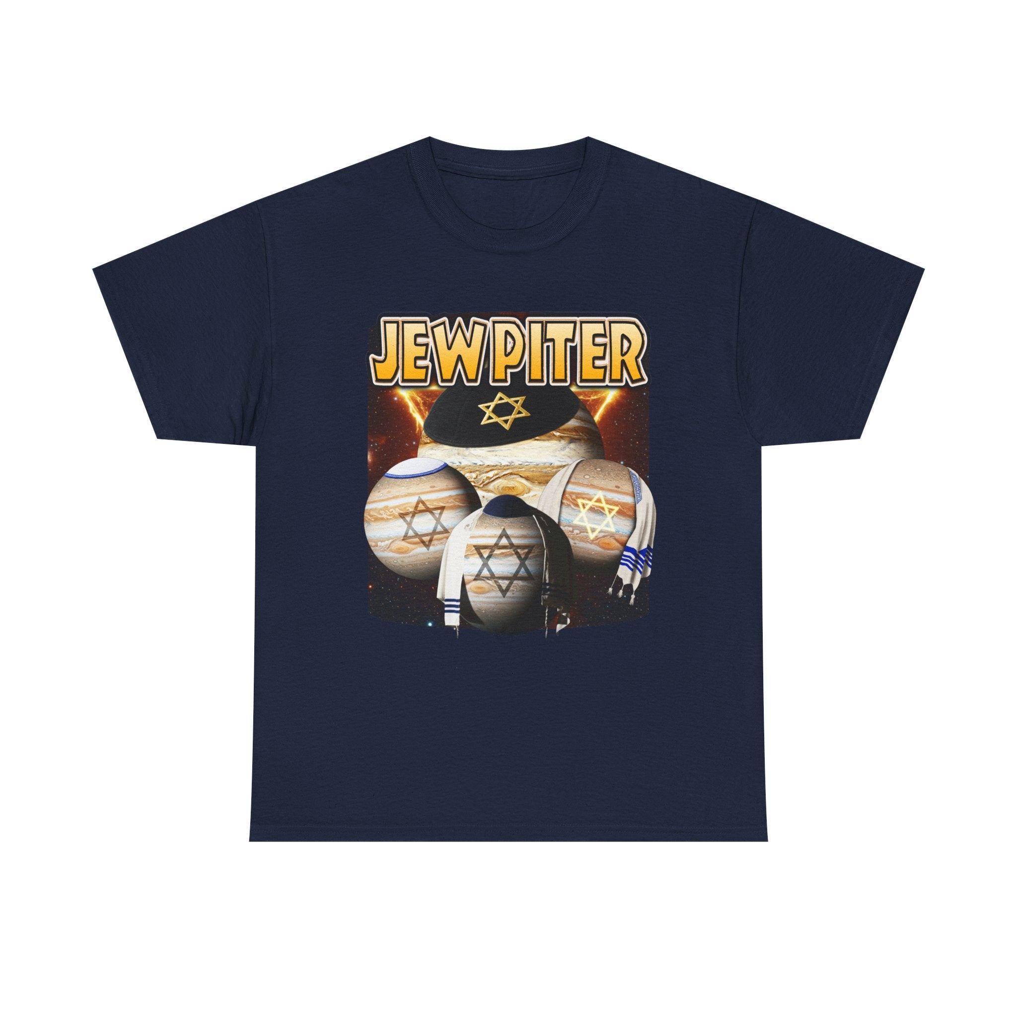 JEWPITER JEWISH THEMED JUPITER SHIRT
