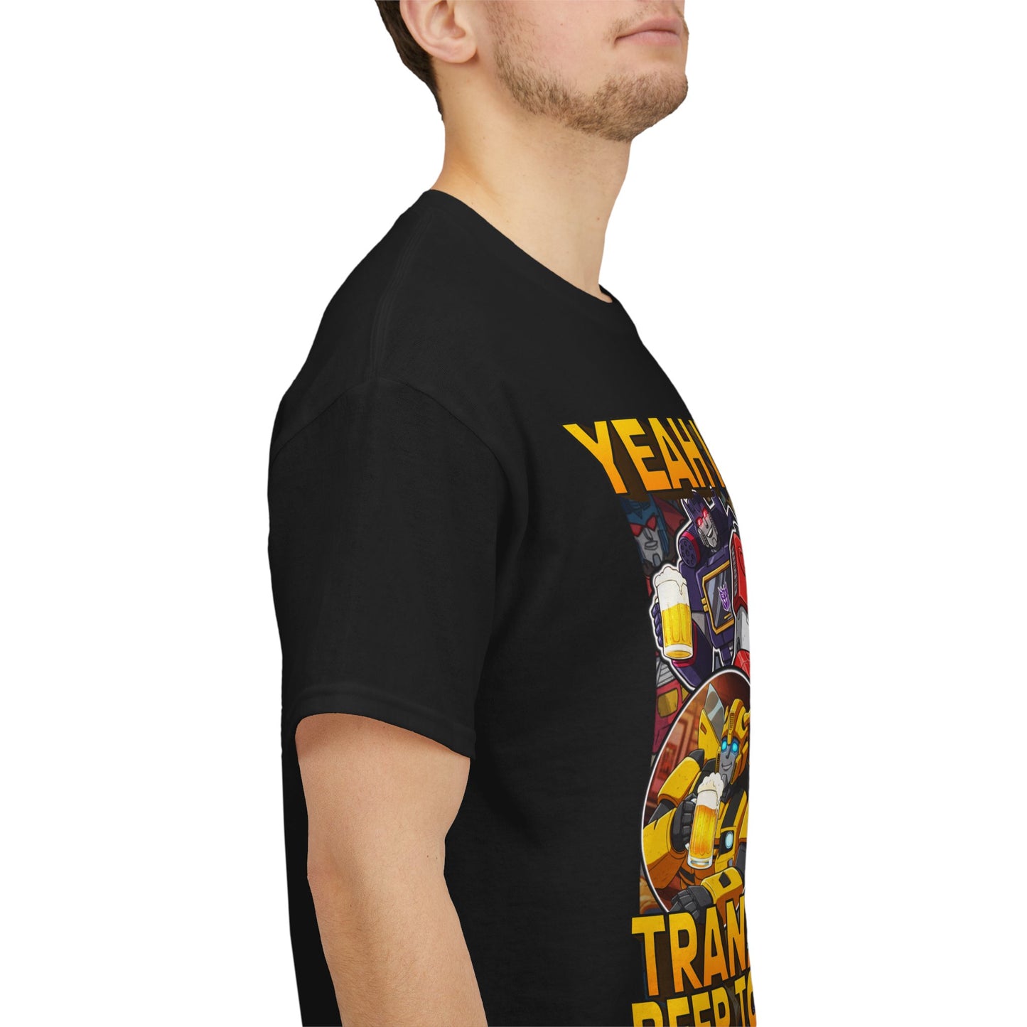 YEAH IM TRANS TRANSPORTING BEER INTO MY MOUTH SHIRT