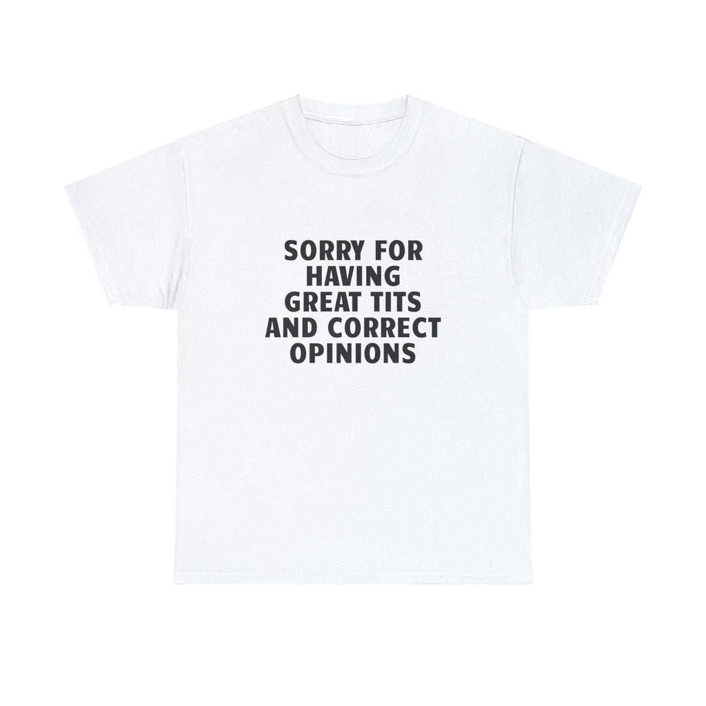 GREAT TITS AND OPINIONS SHIRT