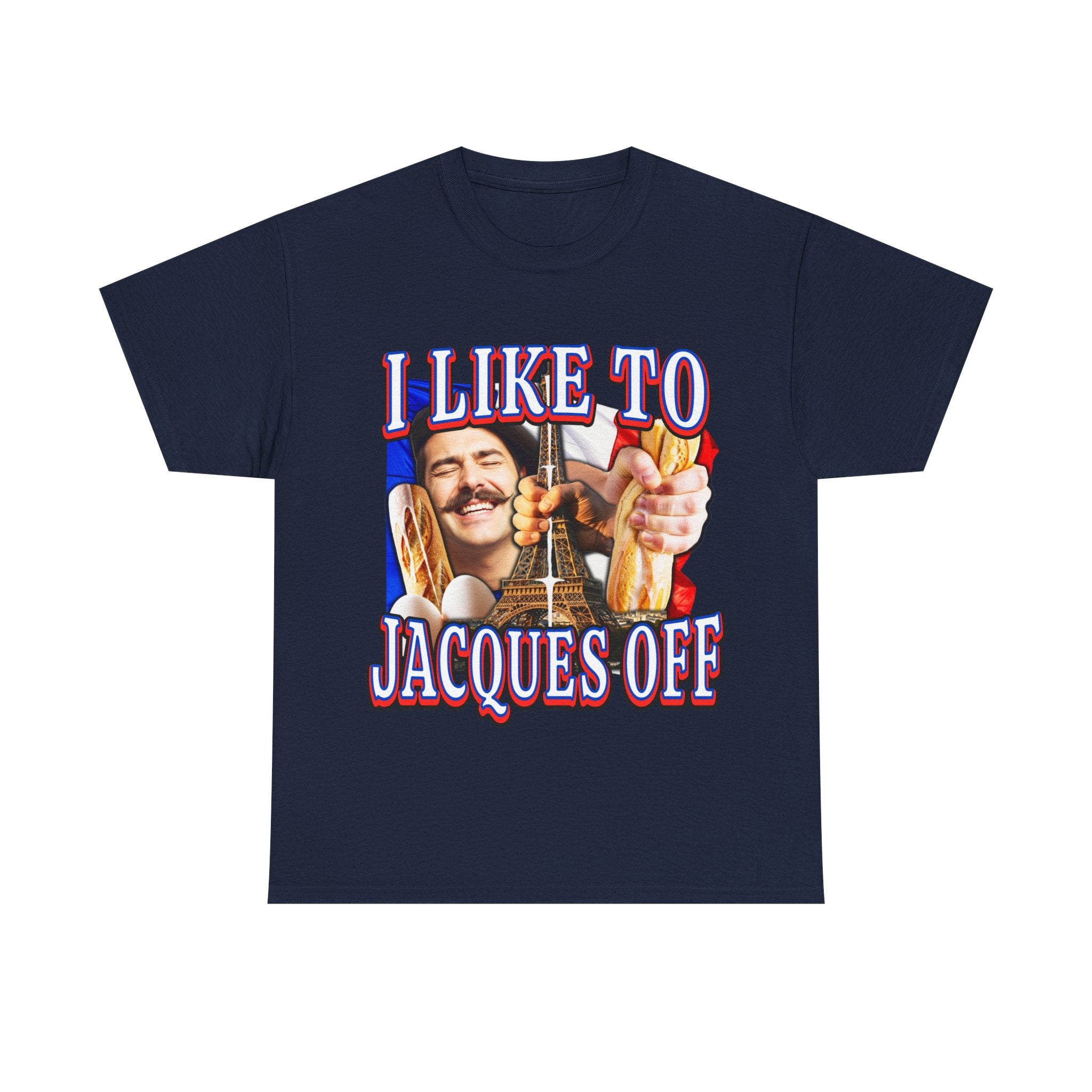 I LIKE TO JACQUES OFF SHIRT