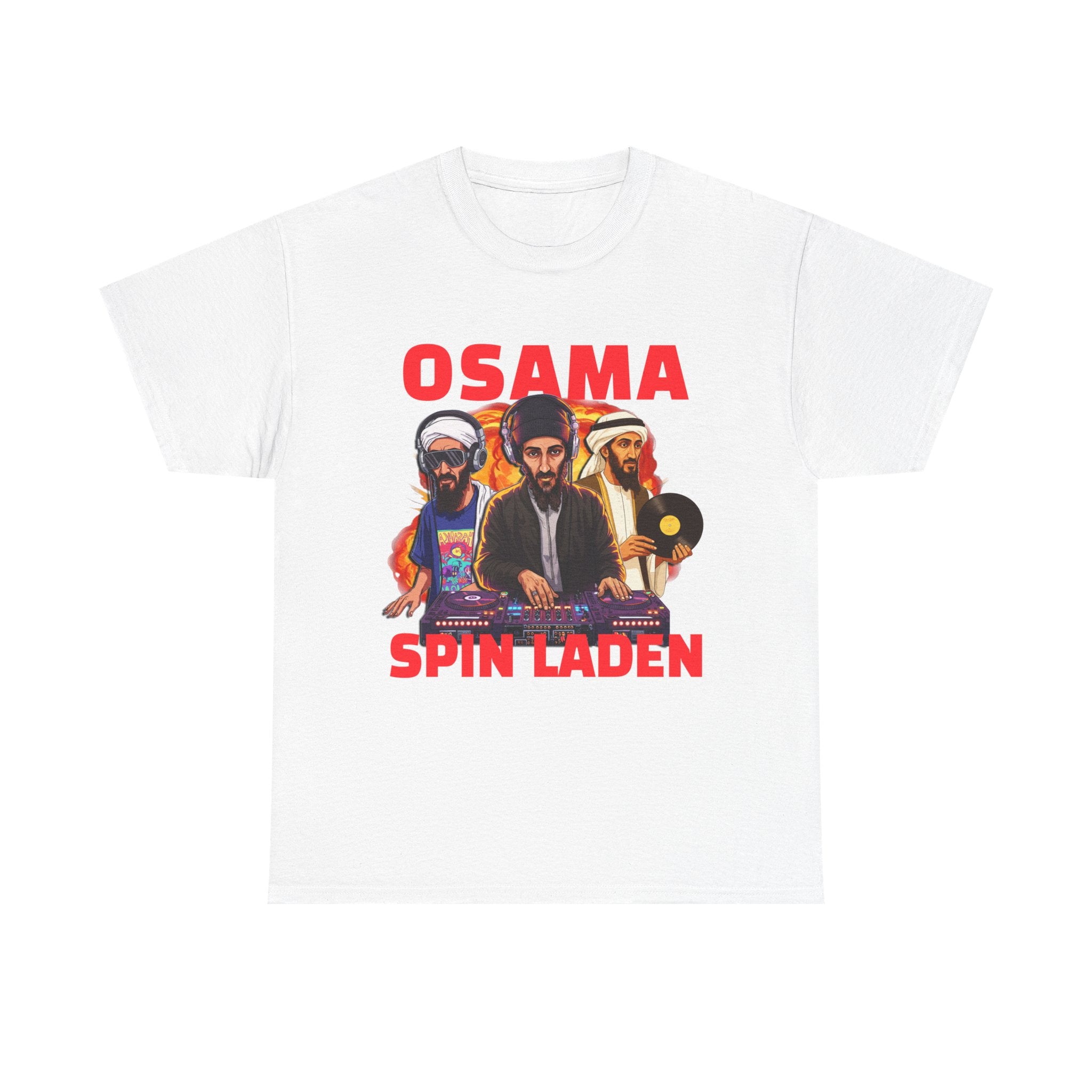OSAMA SPIN LADEN DJ SHIRT