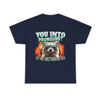 Let Me She/Them Titties Raccoon Pronouns Shirt