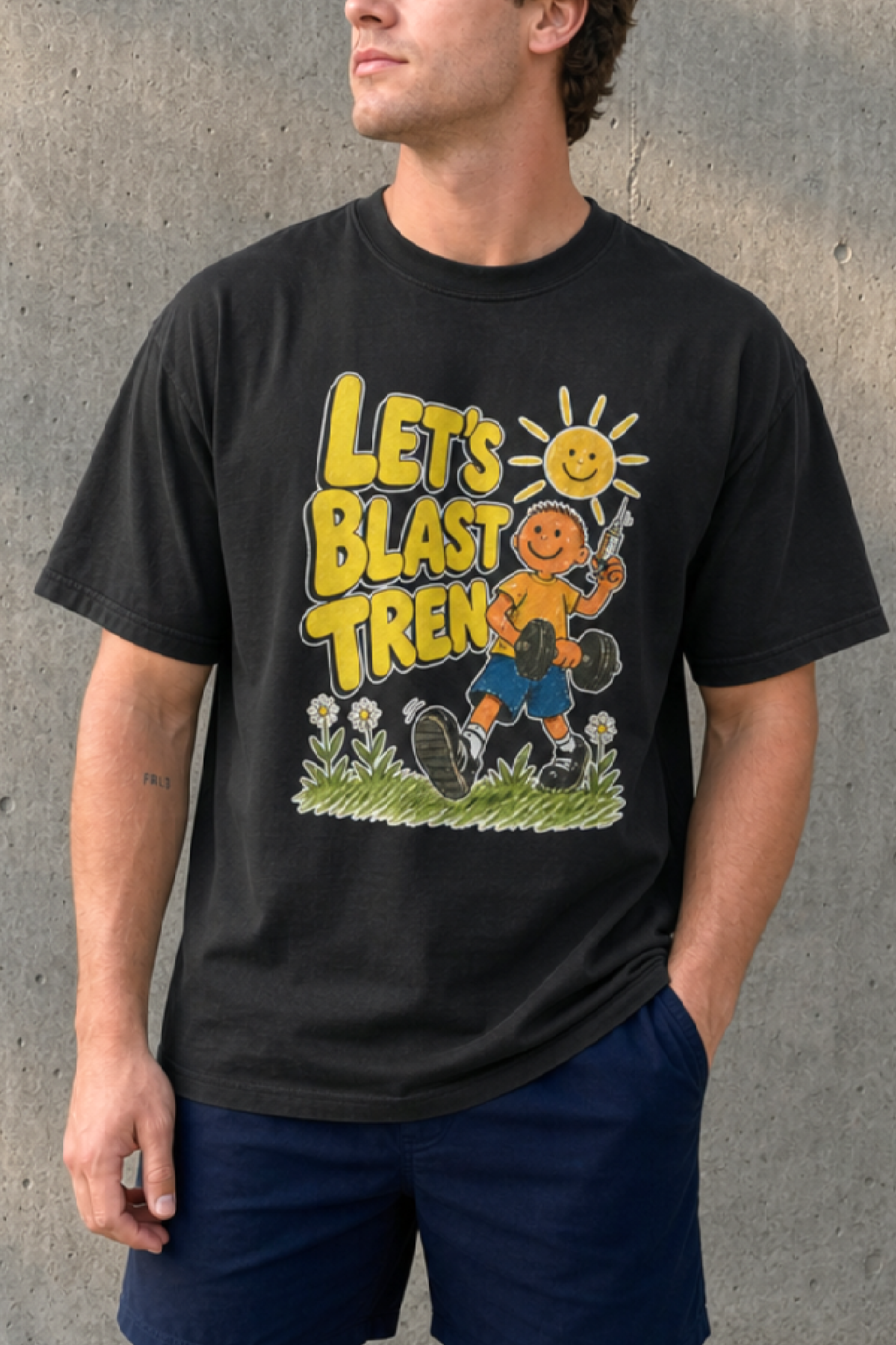 Let's Blast Tren Gym Shirt