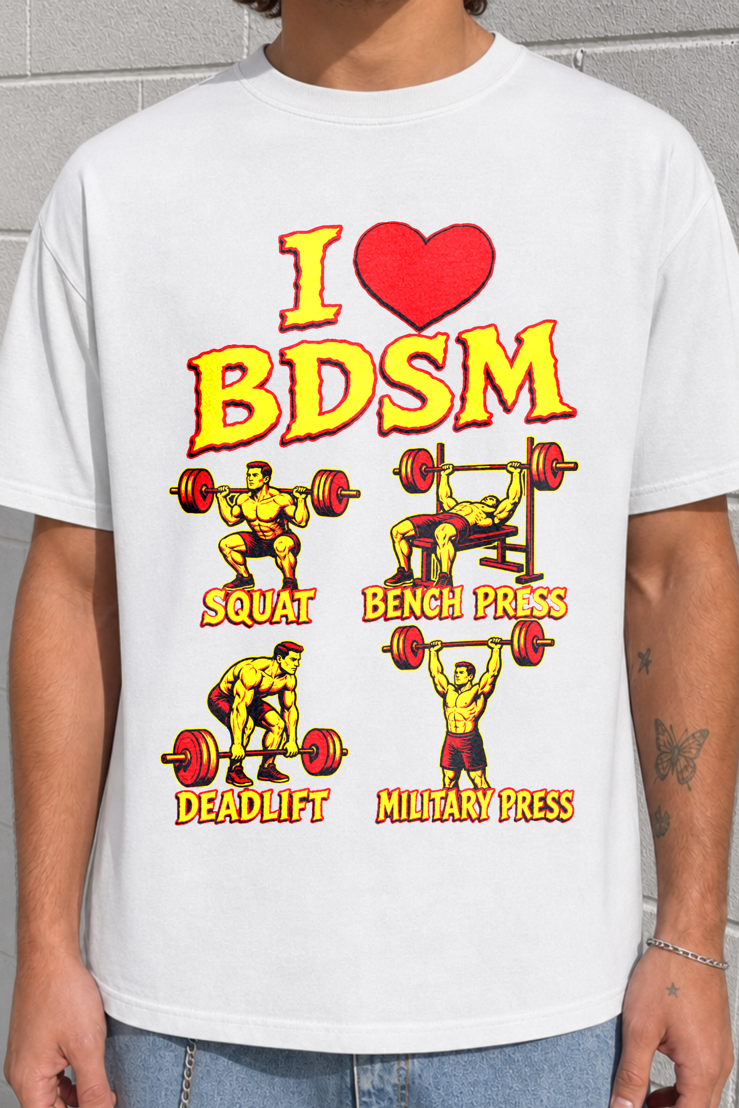 BDSM Fitness Gym Workout Shirt