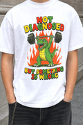 Not Diagnosed But Something Is Wrong Gym Dinosaur Shirt