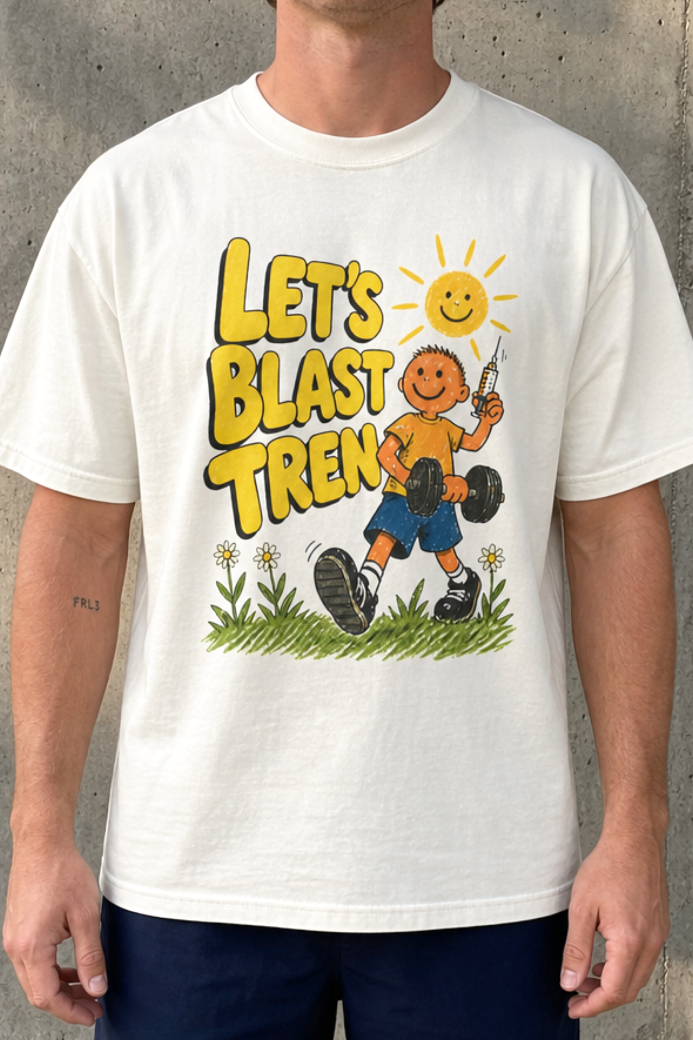 Let's Blast Tren Gym Shirt