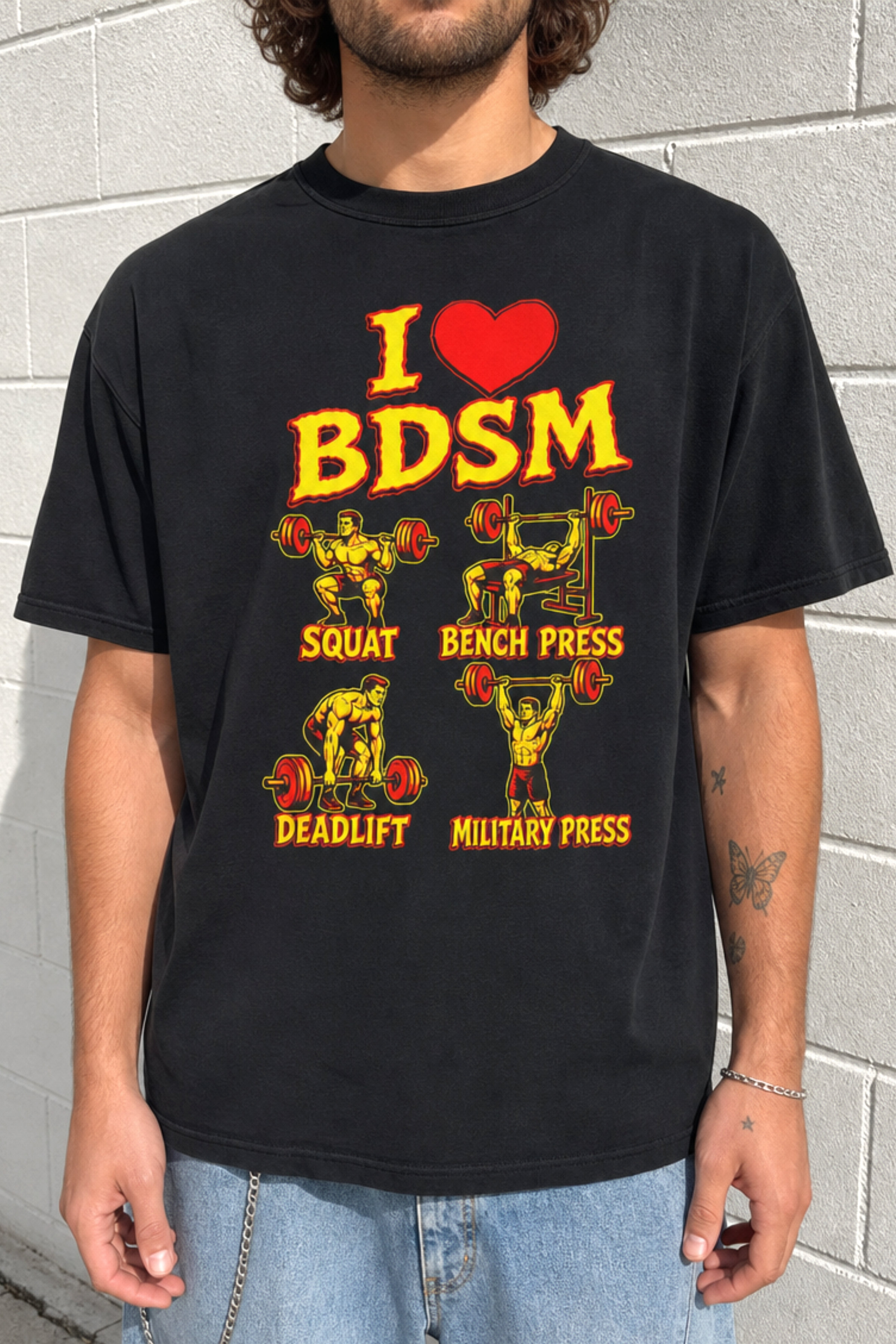 BDSM Fitness Gym Workout Shirt