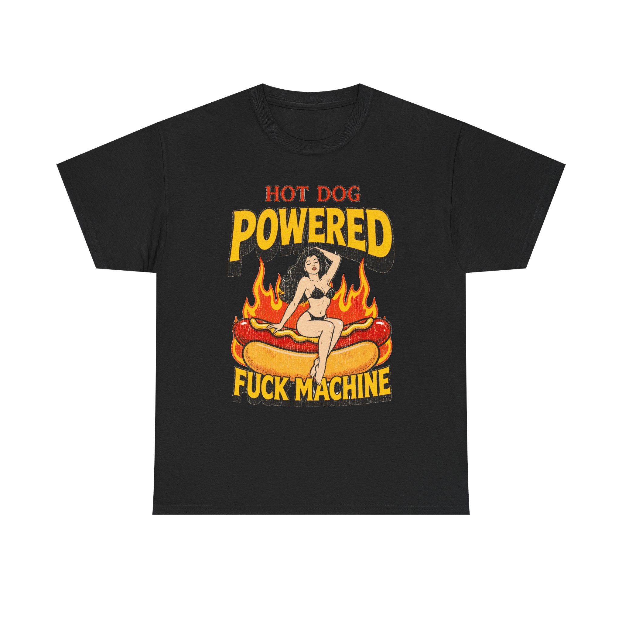 Hot Dog Powered Fuck Machine Vintage Shirt