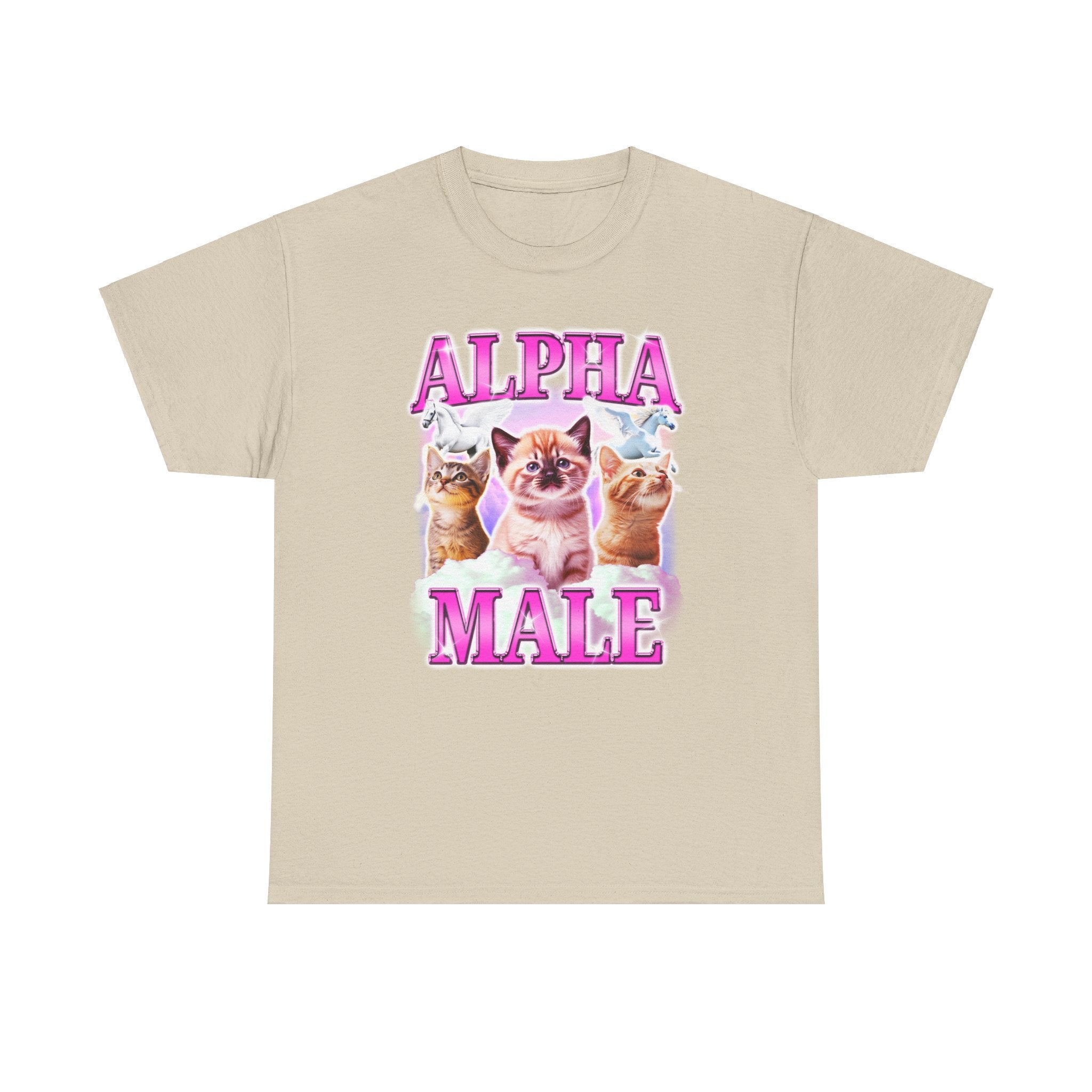 ALPHA MALE CAT RAINBOW UNICORN SHIRT