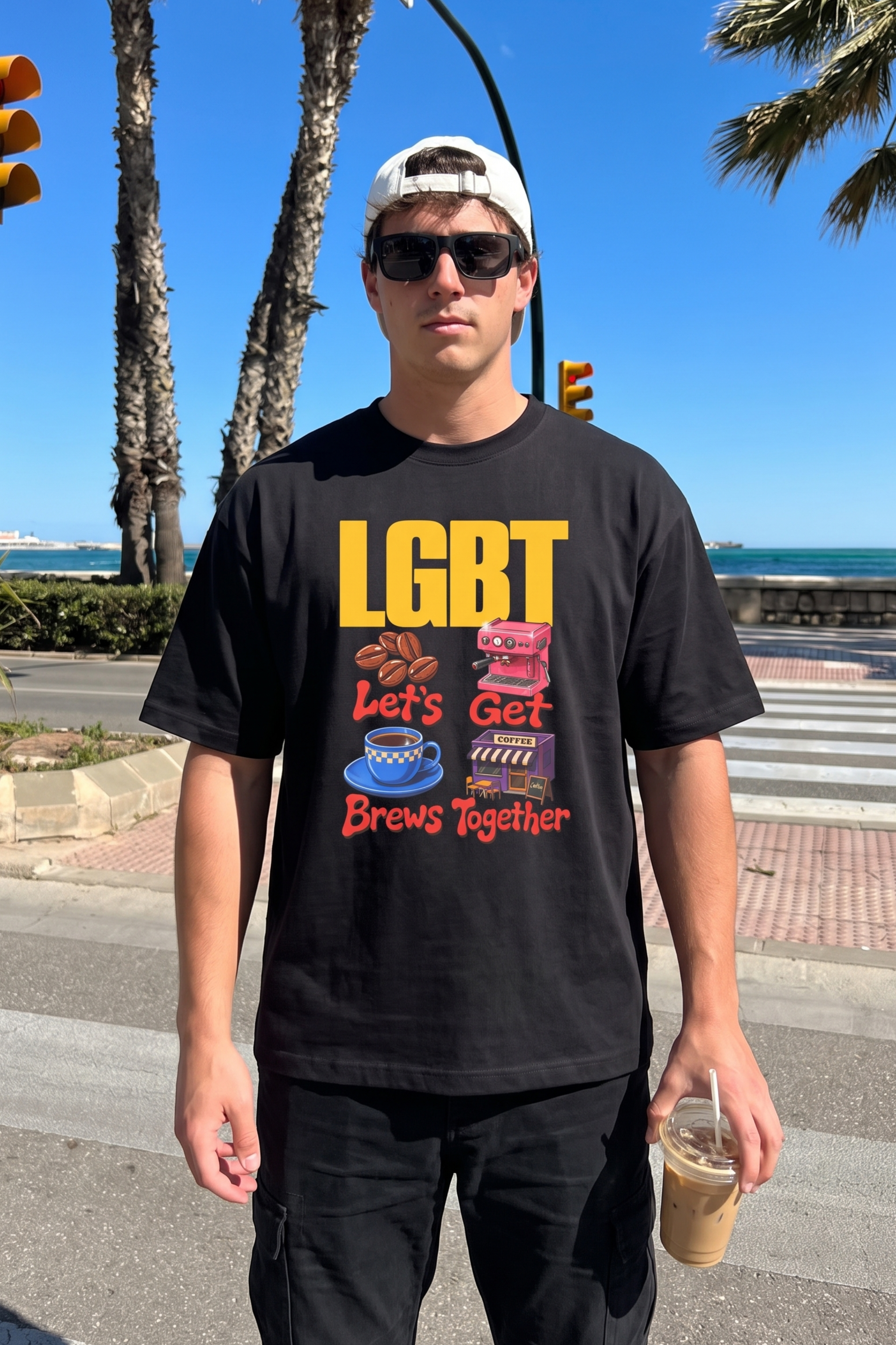 LGBT Let's Get Brews Together Shirt