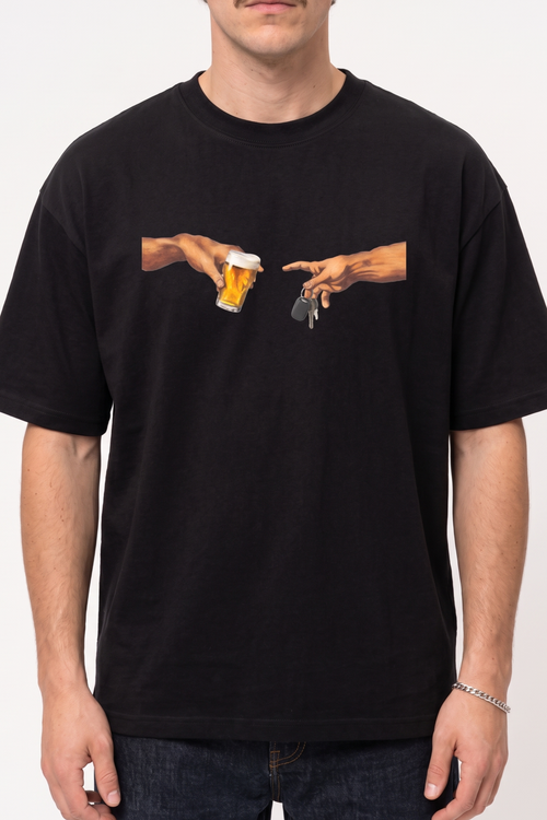 Creation of Craft Hands Holding Beer & Keys Shirt