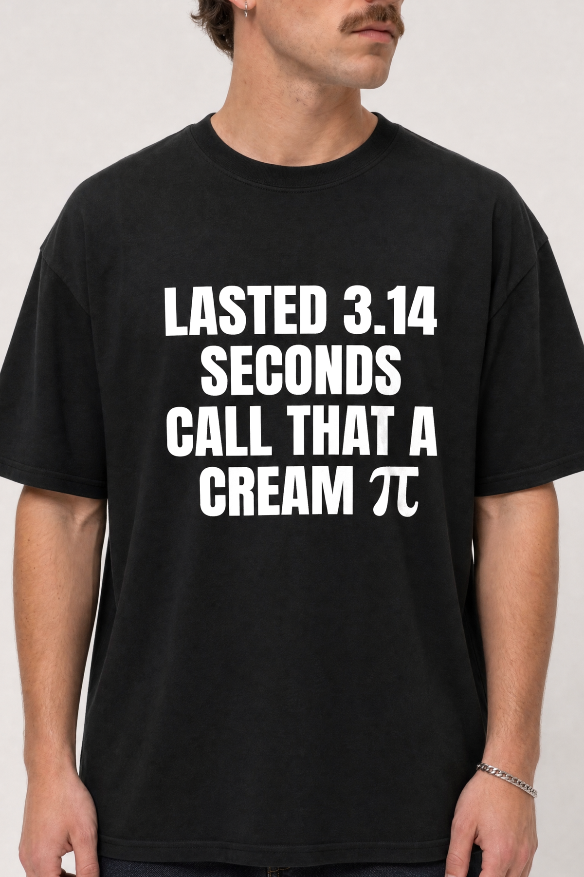Lasted 3.14 Seconds Call That a Cream π Pi Shirt