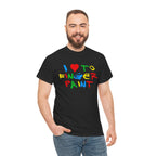 I LOVE TO FINGER PAINT SHIRT