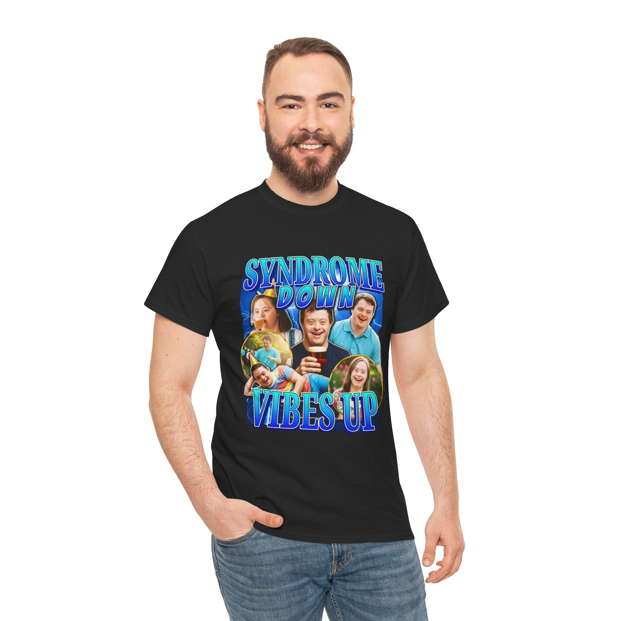 SYNDROME DOWN VIBES UP SHIRT