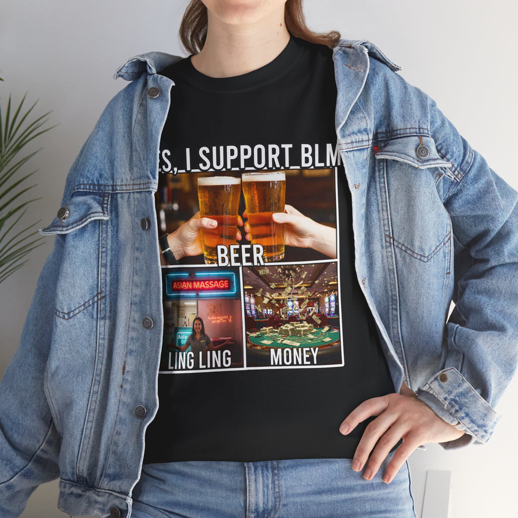 YES I SUPPORT BLM SHIRT