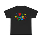 I LOVE TO FINGER PAINT SHIRT