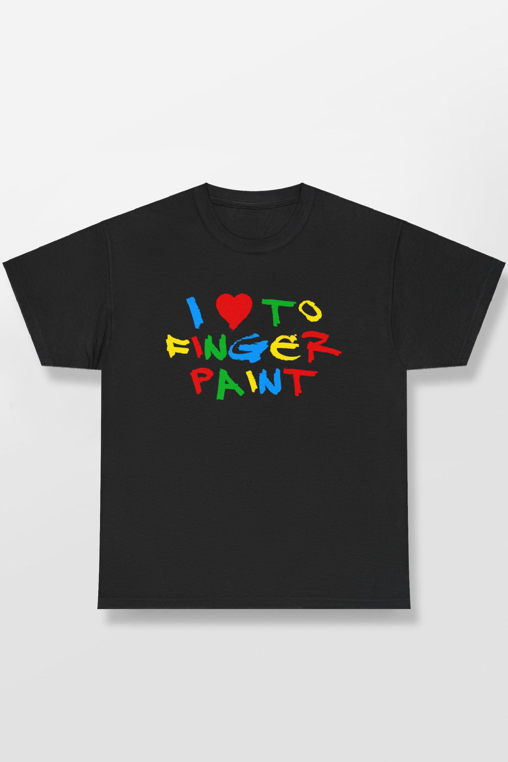 I LOVE TO FINGER PAINT SHIRT
