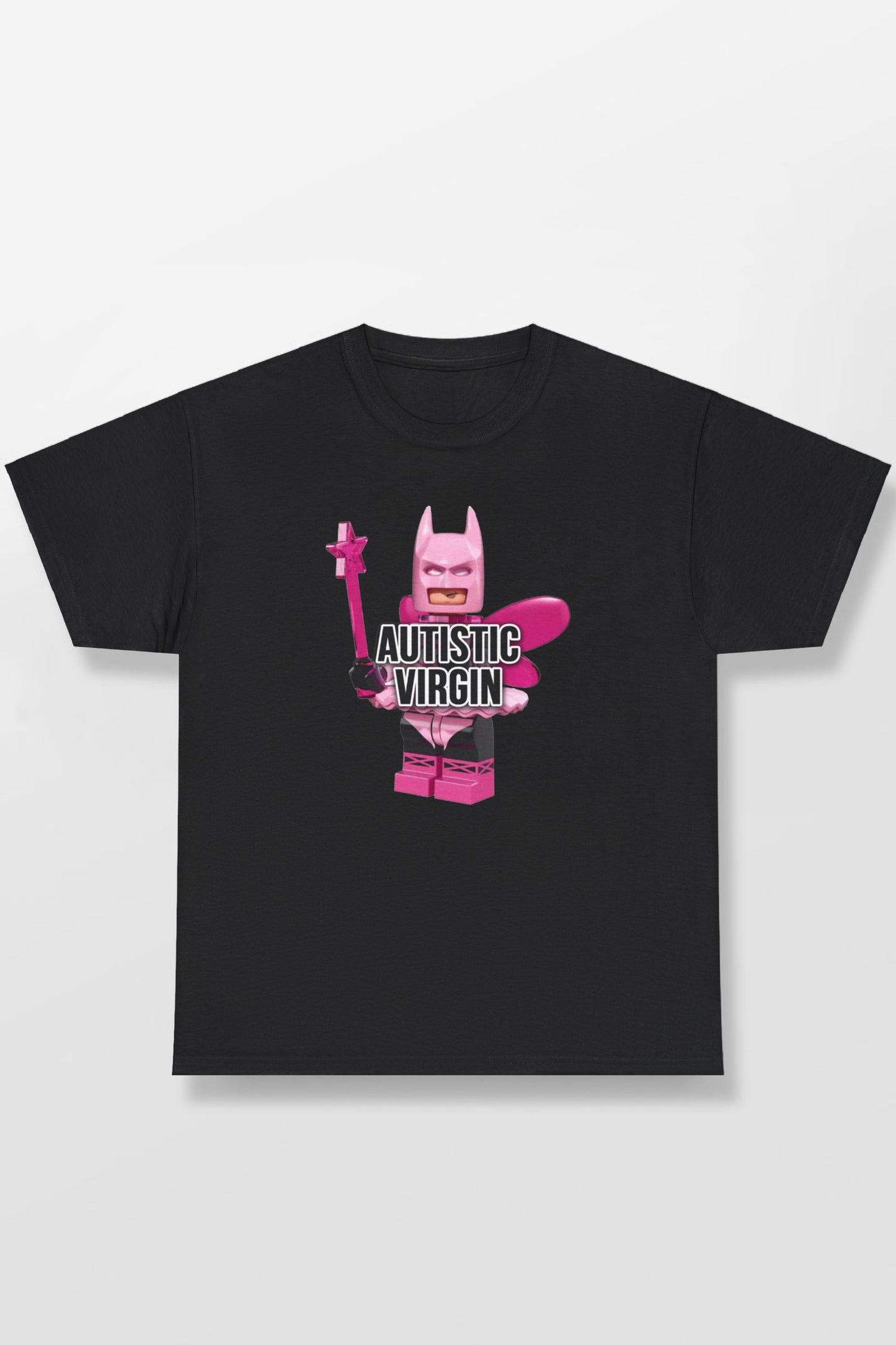 AUTISTIC VIRGIN BATMAN LEGO FAIRY SHIRT