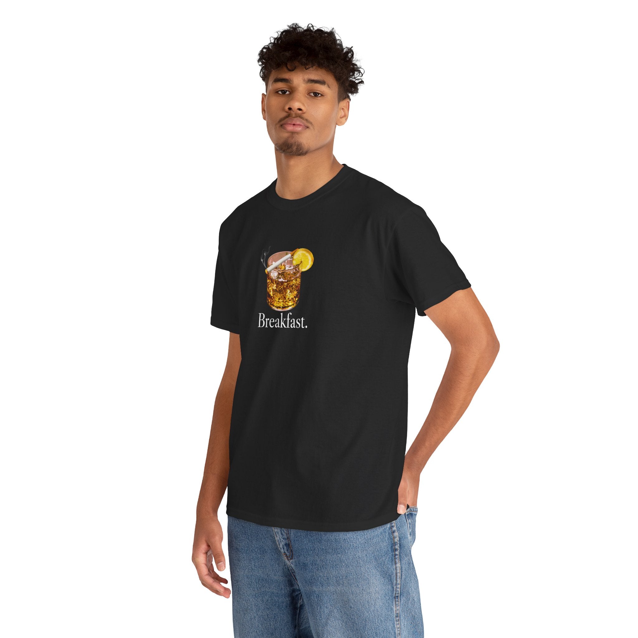 cigarette and alcohol t shirt BREAKFAST ALCOHOL AND CIGARETTE SHIRT – TrendFits