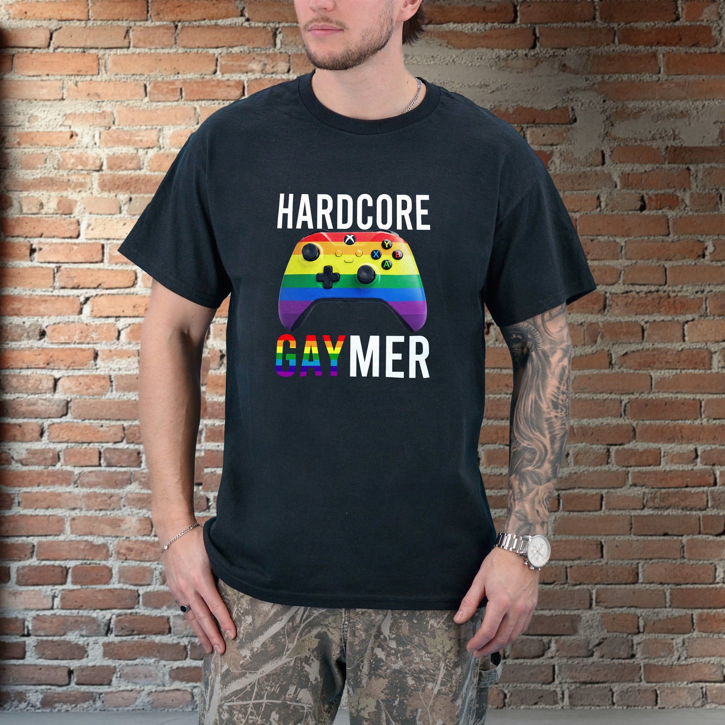 HARDCORE GAYMER SHIRT