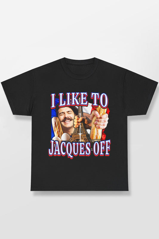 I LIKE TO JACQUES OFF SHIRT
