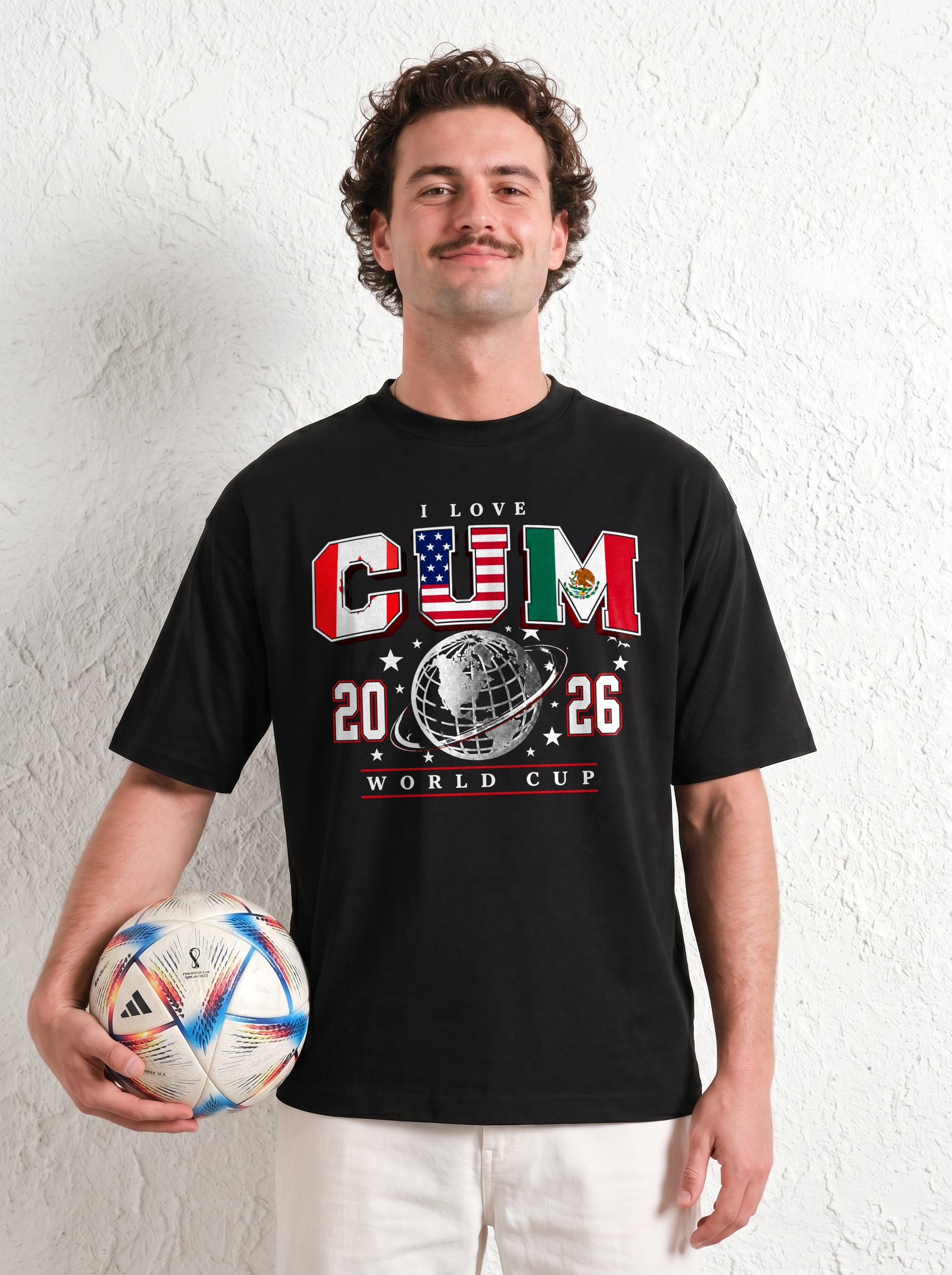 I LOVE CUM WORLD CUP SHIRT