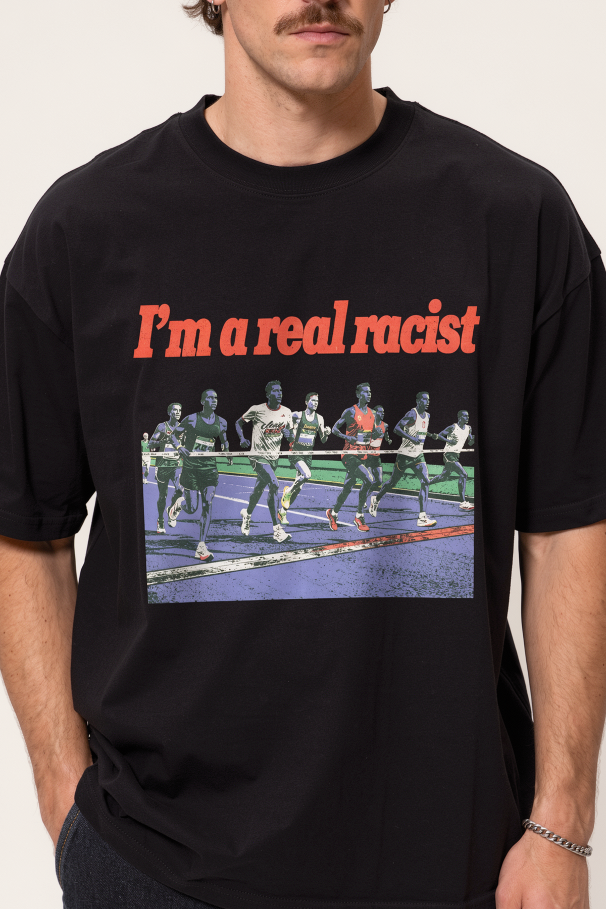 I'm A Real Racist Running Shirt