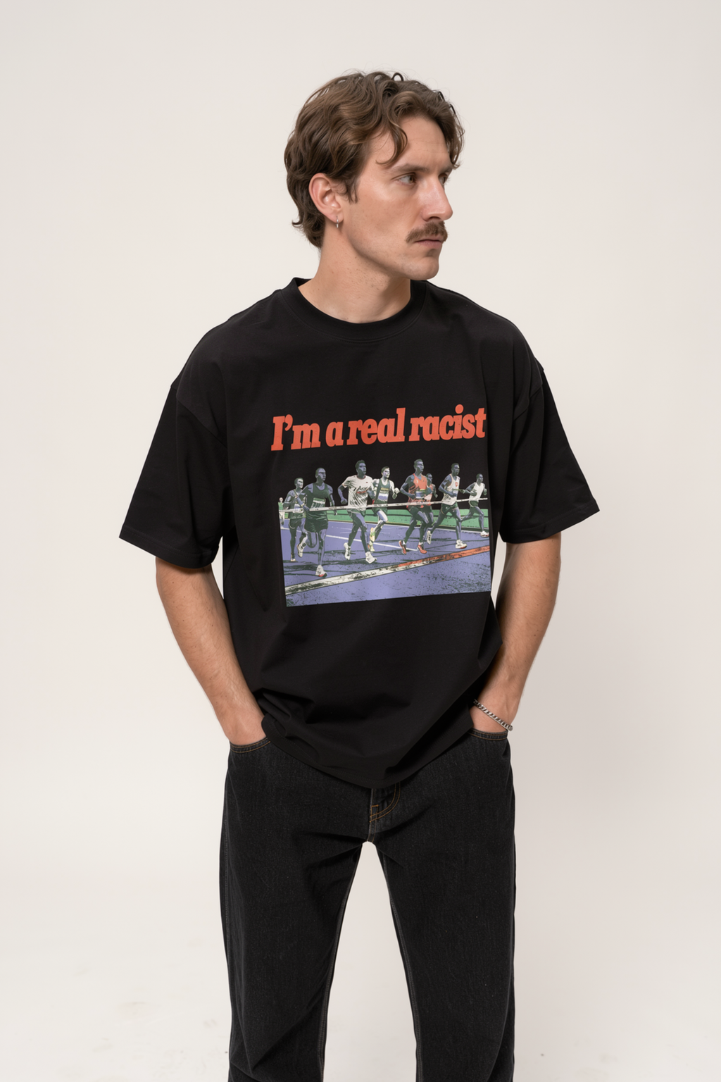 I'm A Real Racist Running Shirt