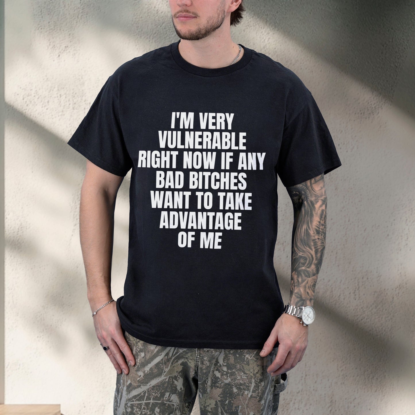 VULNERABLE BAD BITCH SHIRT