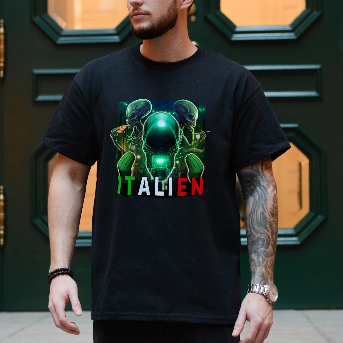 ITALIEN ITALIAN ALIEN SHIRT