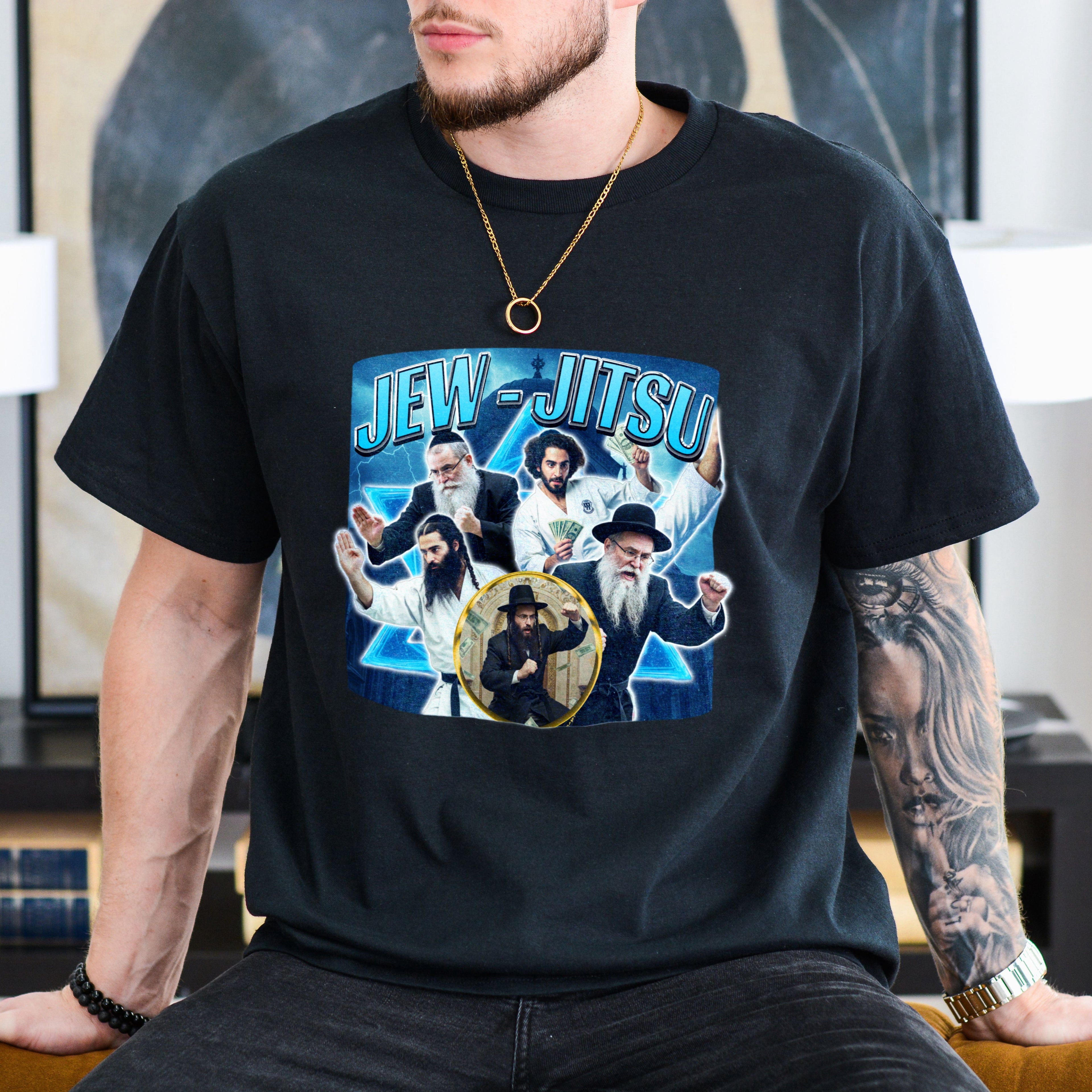 JEW-JITSU JEWISH MEME SHIRT