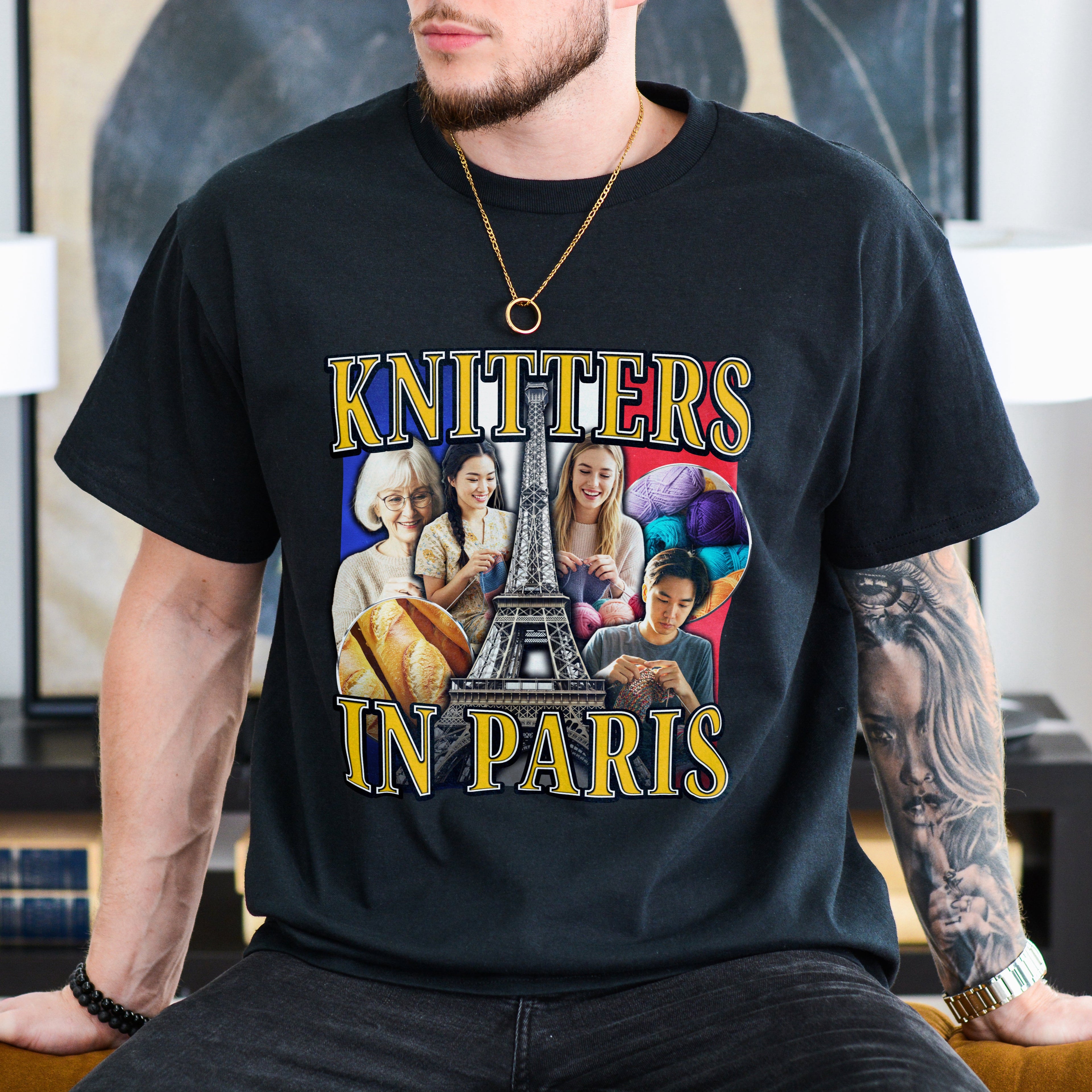KNITTERS IN PARIS SHIRT