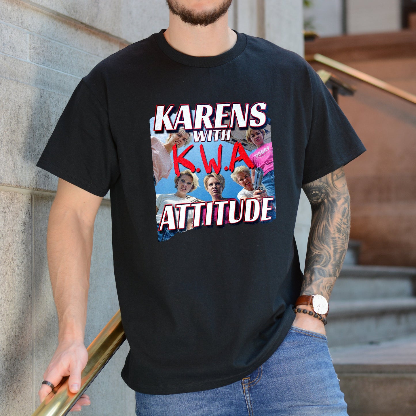KARENS WITH ATTITUDE NWA SHIRT