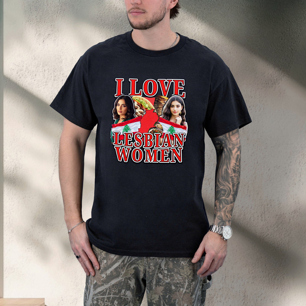 I LOVE LESBIAN WOMEN SHIRT