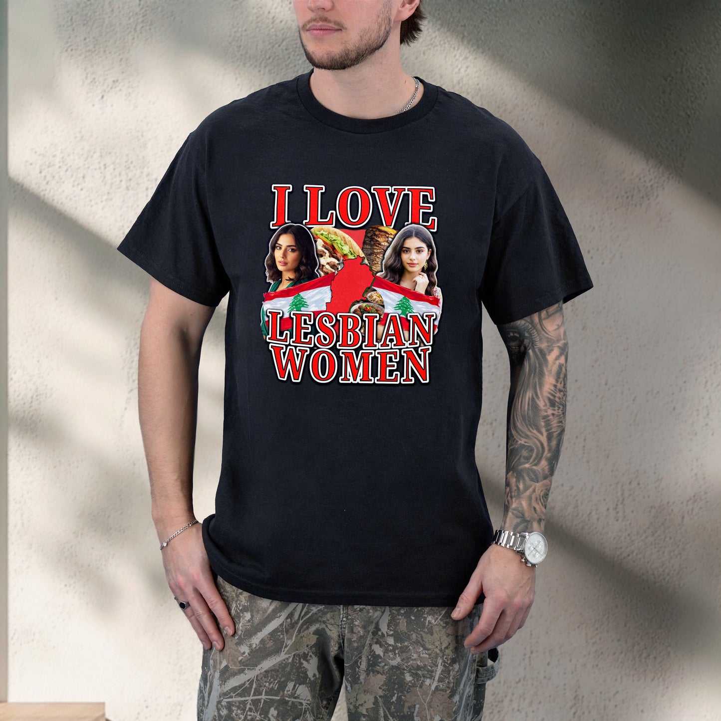 I LOVE LESBIAN WOMEN SHIRT
