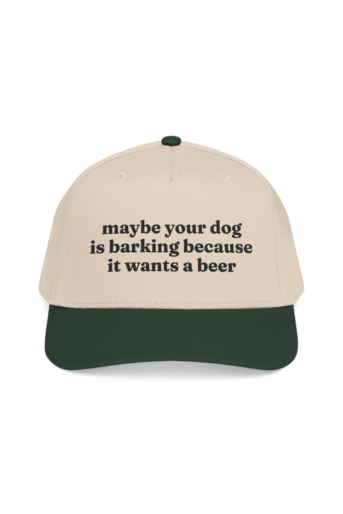 Maybe Your Dog Is Barking Because It Wants A Beer Hat