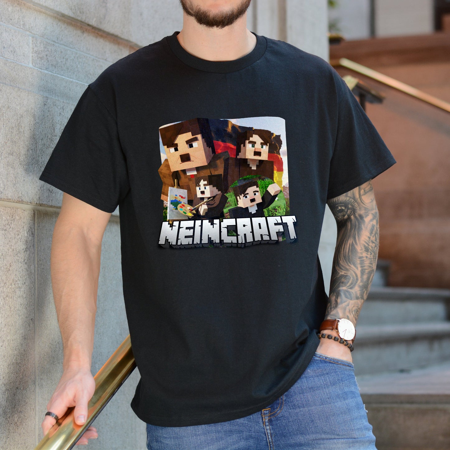 NEINCRAFT DICTATOR MINECRAFT SHIRT