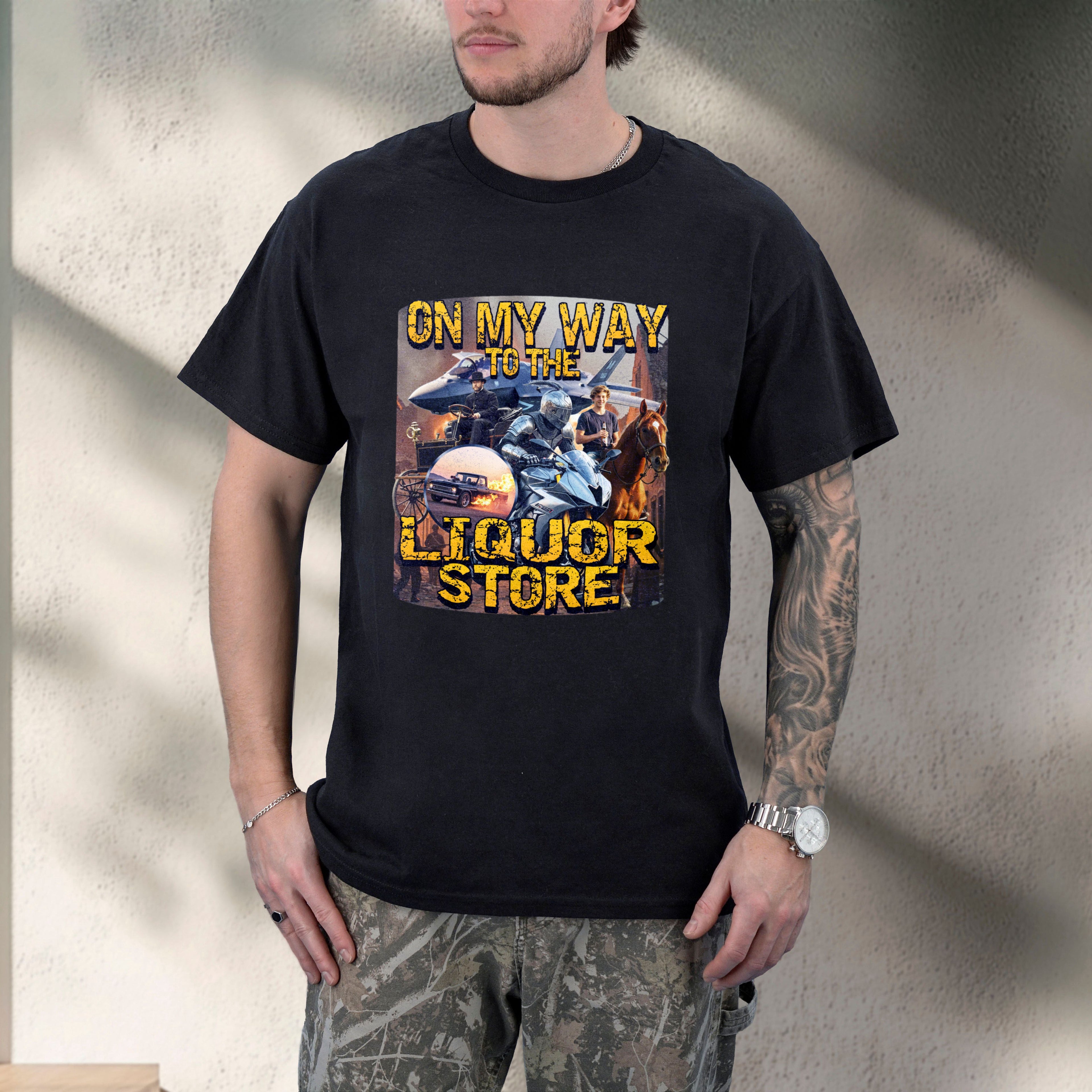 ON MY TO THE LIQUOR STORE SHIRT
