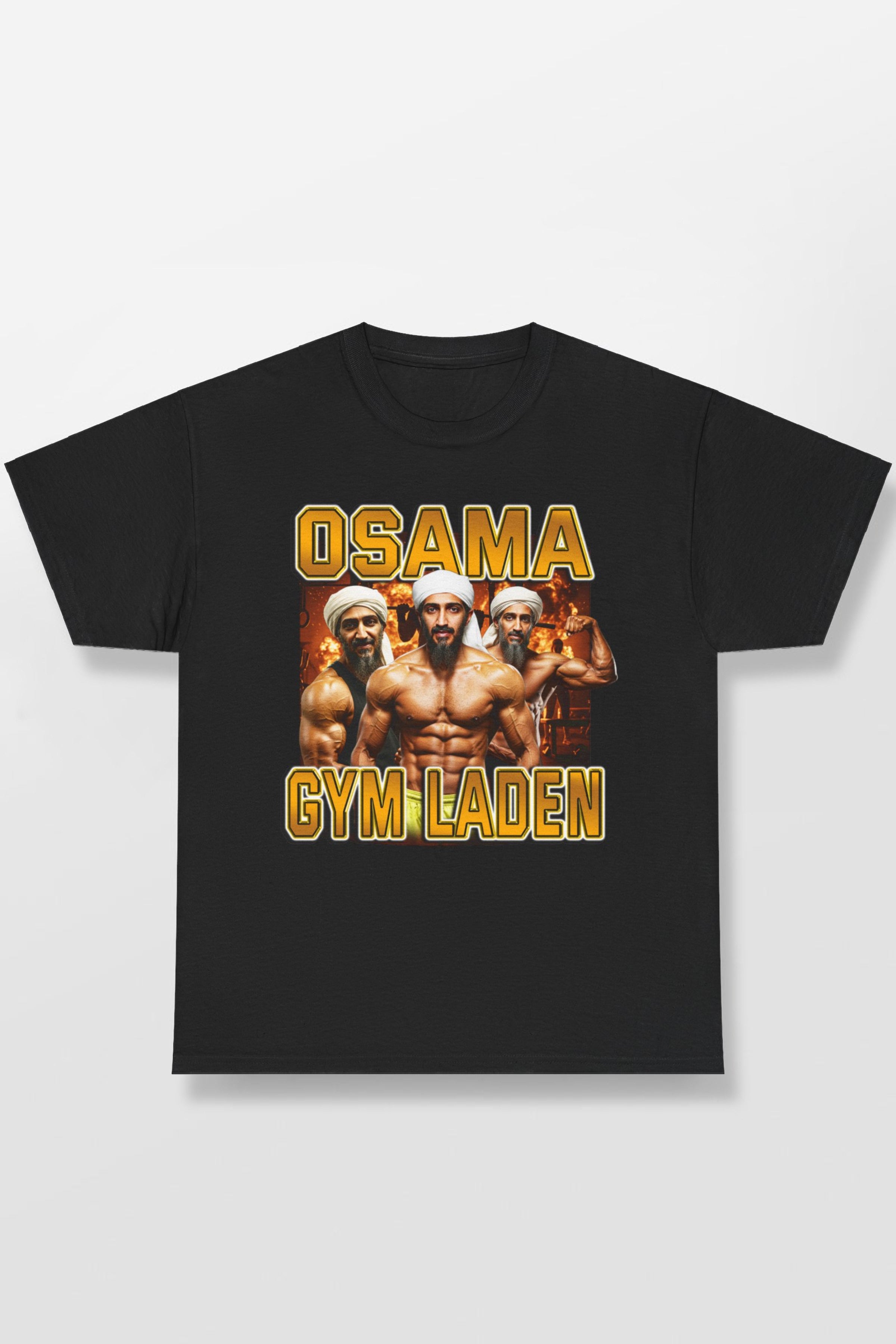 OSAMA GYM LADEN LIFTING SHIRT