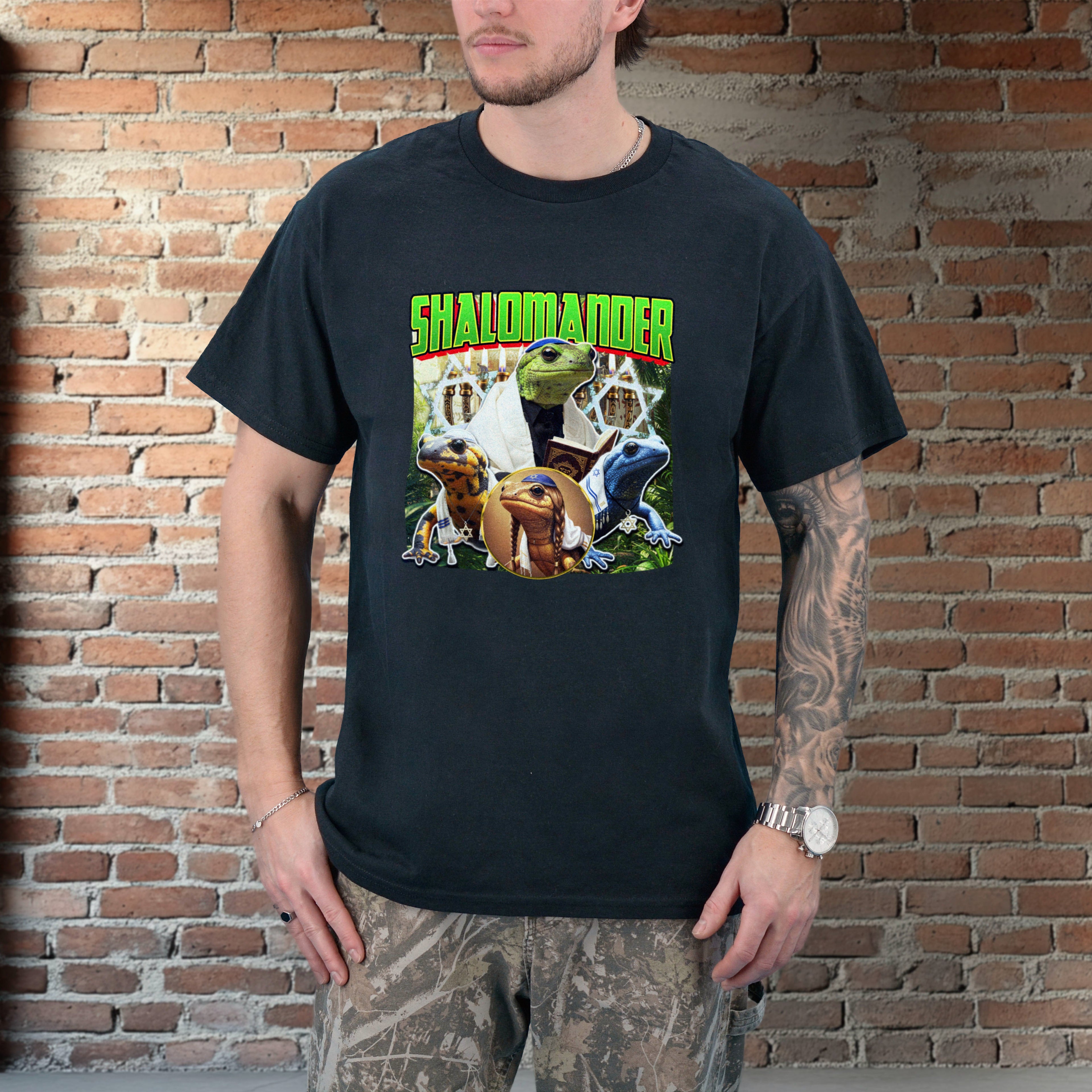 SHALOMANDER JEWISH SALAMANDER SHIRT