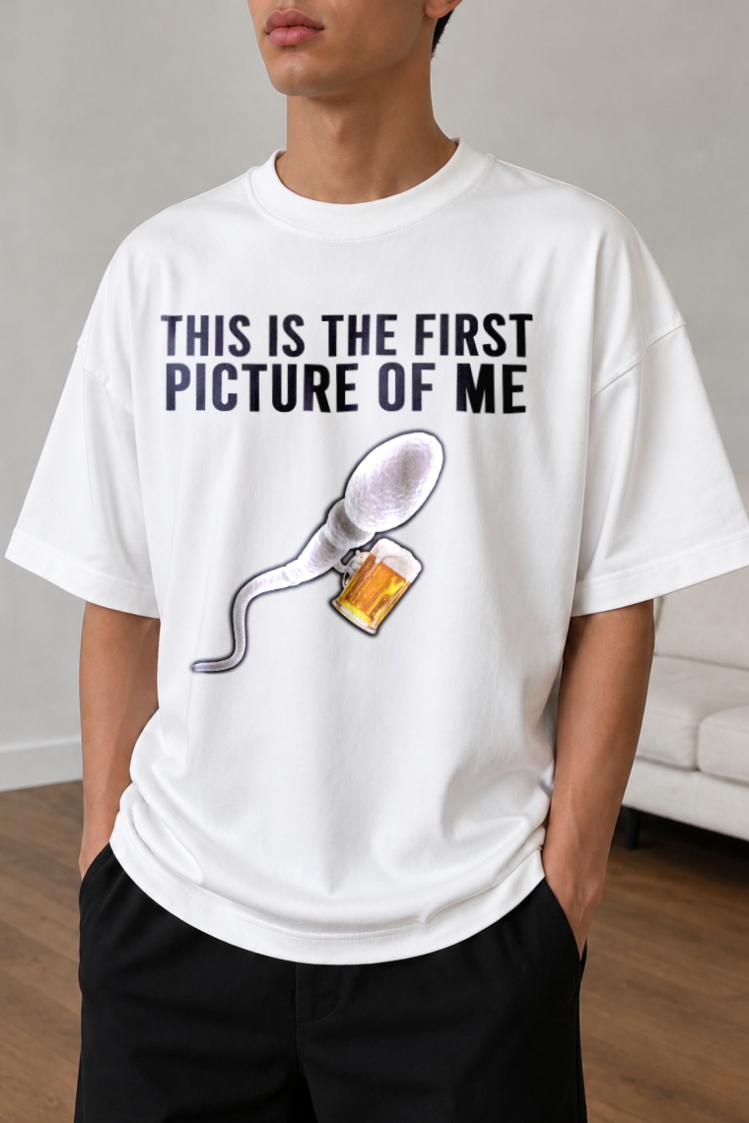 Sperm Beer This Is The First Picture Of Me Shirt