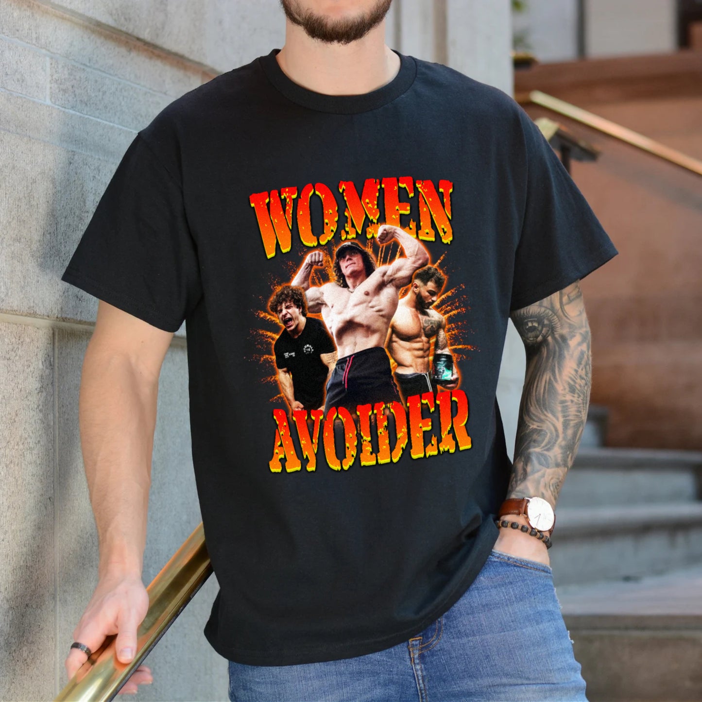 WOMEN AVOIDER SAM SULEK TREN TWINS GYM SHIRT