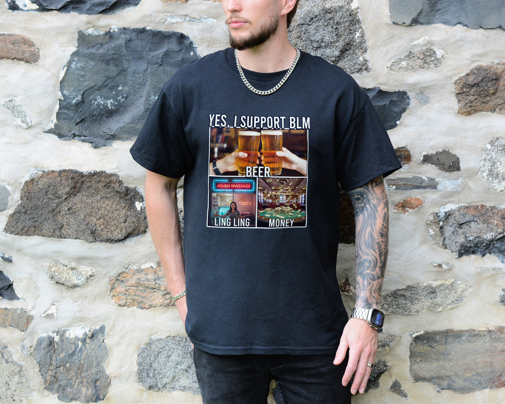 YES I SUPPORT BLM SHIRT